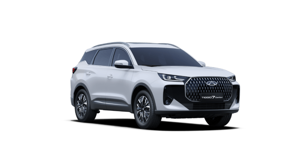 Chery TIGGO7 Comfort inci beyazı premium SUV deneyimi