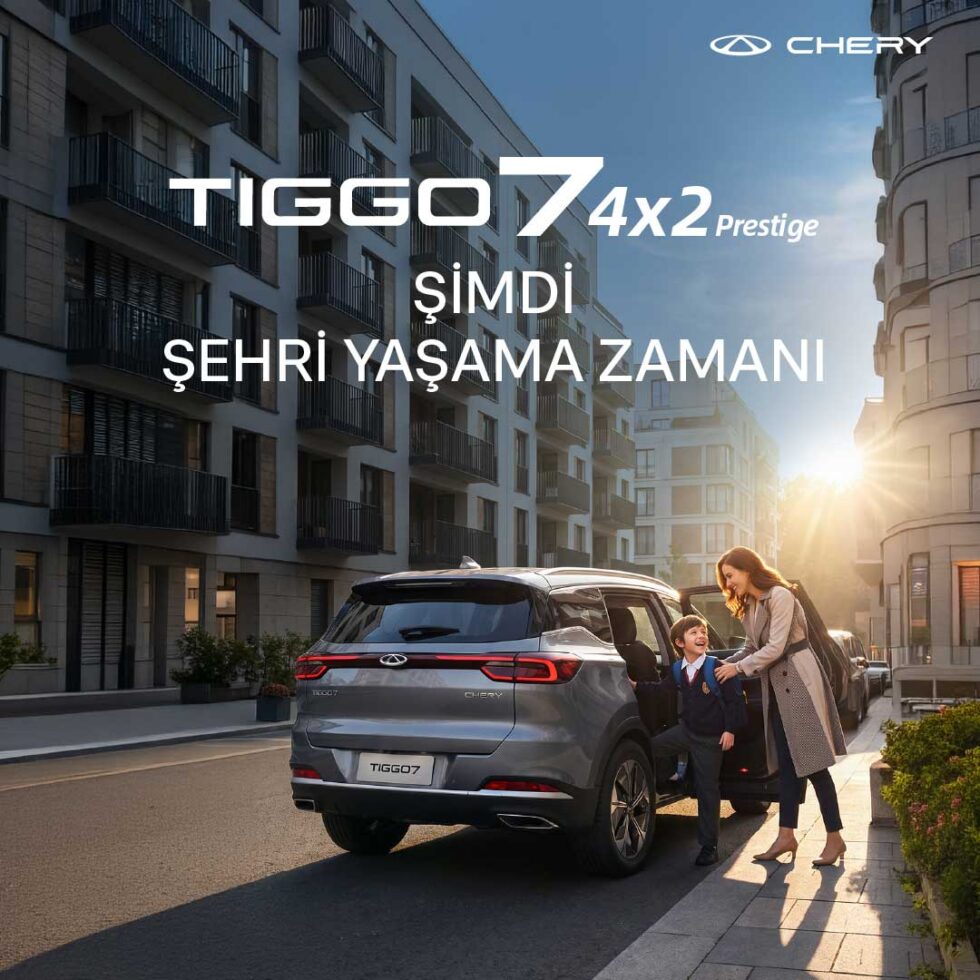 TIGGO7 4x4 Prestige Eylül ayı boyunca 2.720.000 TL tavsiye edilen satış fiyatıyla